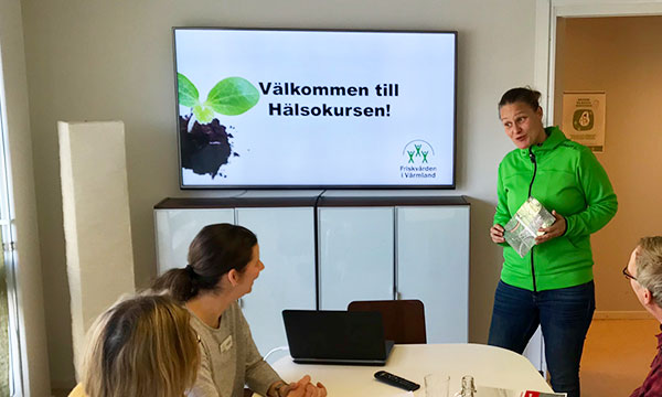Hälsokurs med Sofia Sätter från Friskvården i Värmland